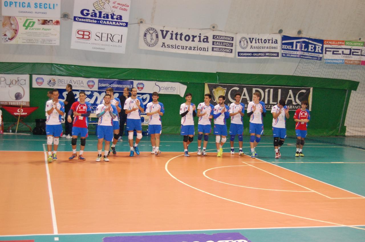 La SBV si arrende alla Erredi Taranto e si prepara a combattere a Specchia La SBV si arrende alla Erredi Taranto e si prepara a combattere a Specchia