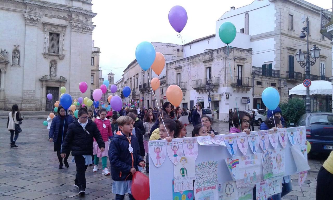 I bambini del Polo 3 in difesa dei diritti dell'infanzia