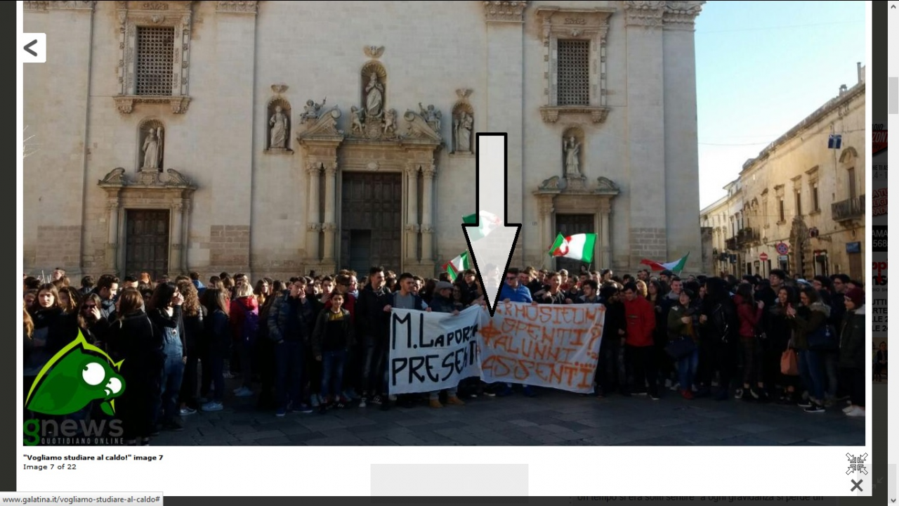 &quot;Protestare ma conoscendo la storia&quot;