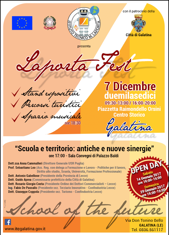 Laporta Fest, un esempio di sinergia tra scuola e territorio