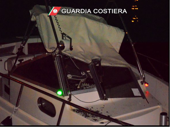 Collisione al largo di Leuca fra una barca ed un peschereccio