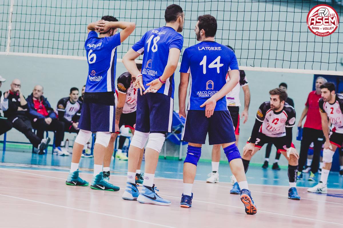 Da Bari un punto pesante per l'Olimpia