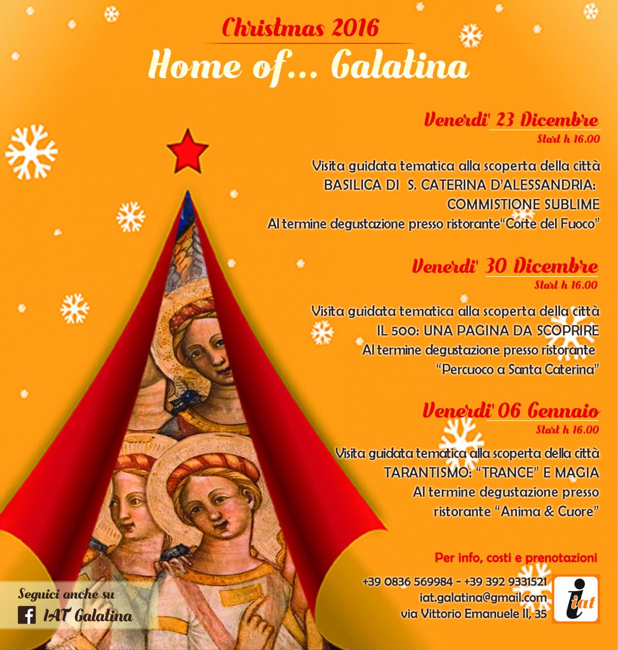 Natale alla scoperta del centro antico di Galatina