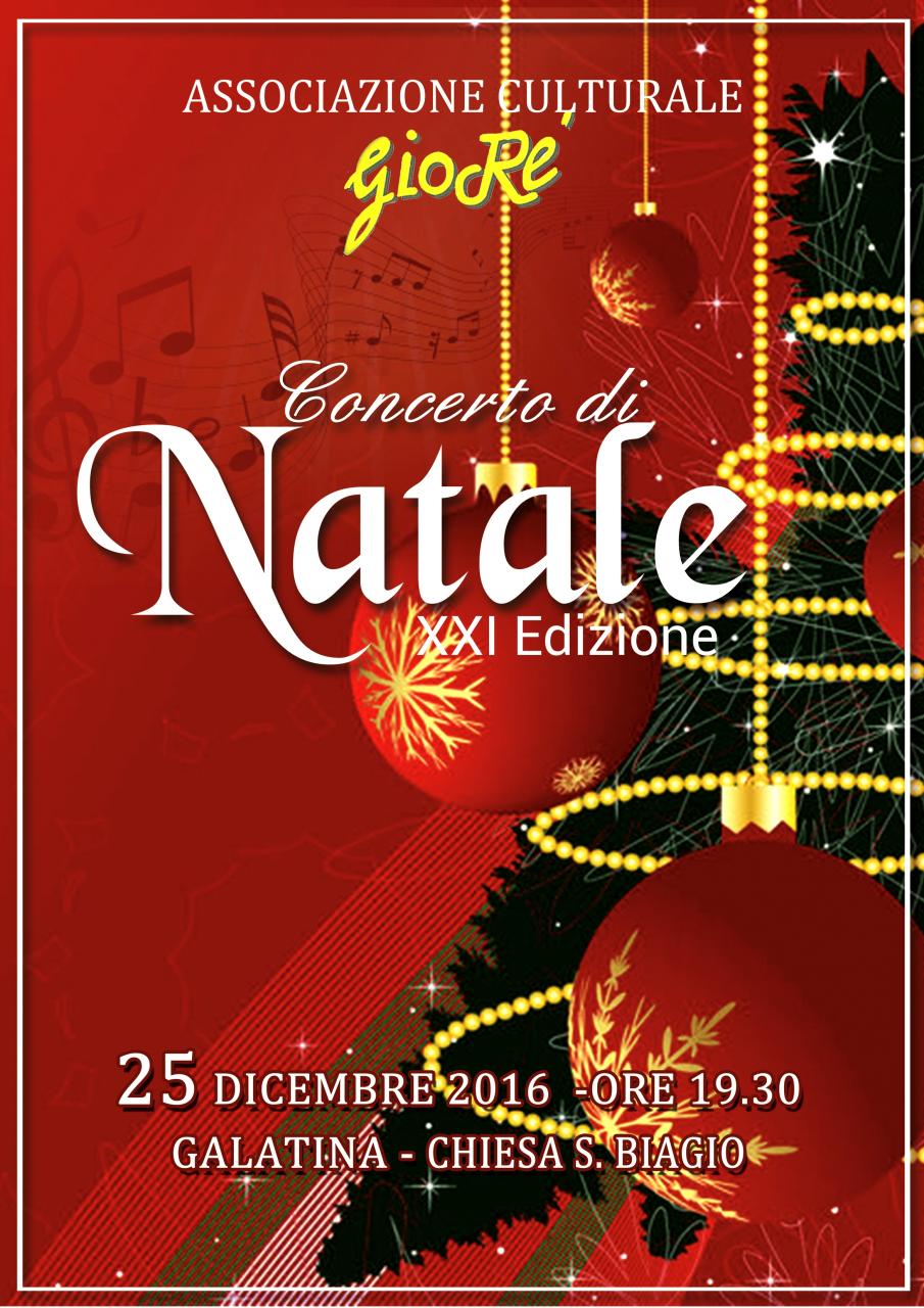 Giorè, Concerto di Natale dedicato a don Fedele Giorè, Concerto di Natale dedicato a don Fedele