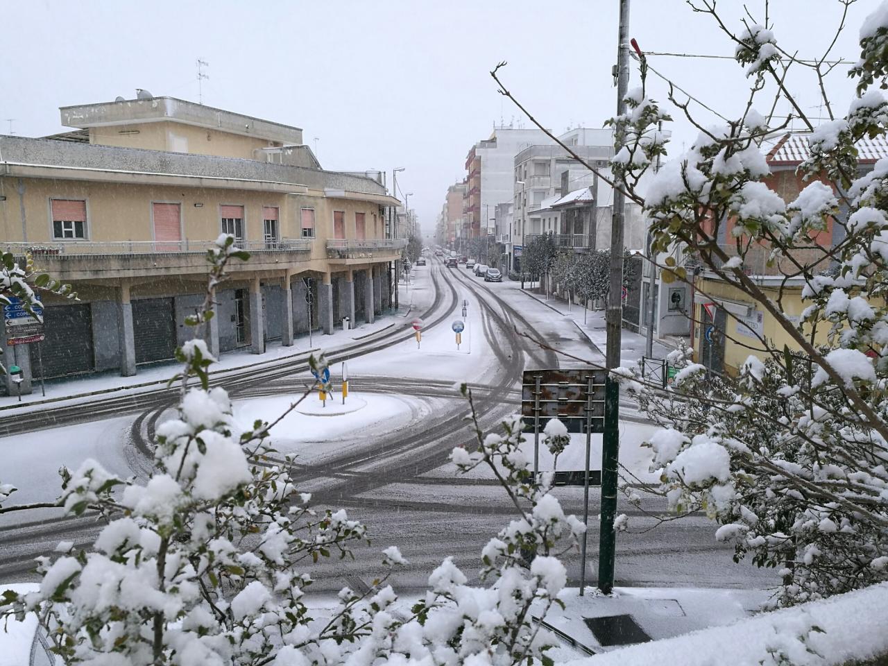 I rifiuti verranno ritirati domani se le condizioni meteo miglioreranno