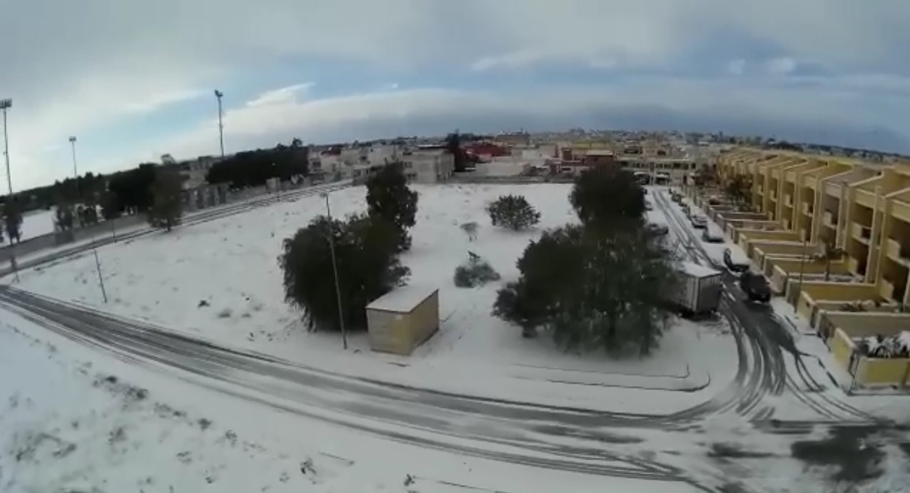 Emergenza neve, interviene anche l'Esercito