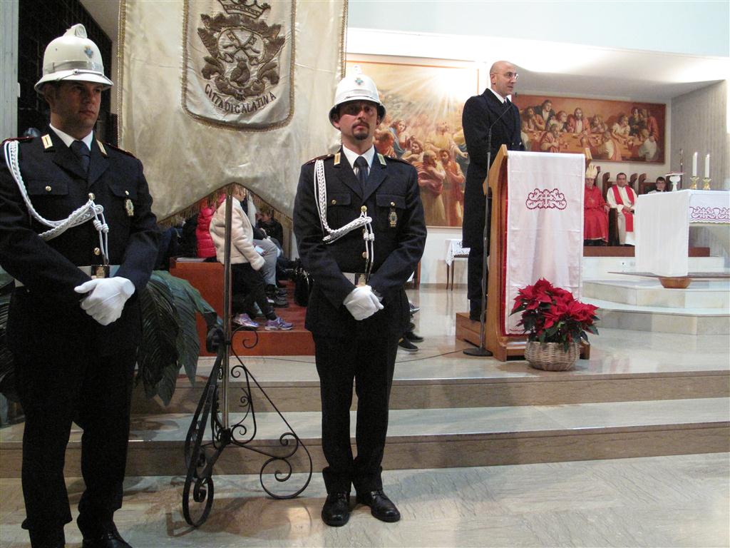 I Vigili festeggiano il loro patrono e rendicontano