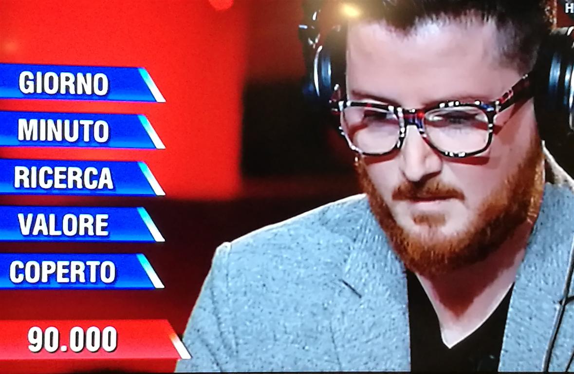 Il galatinese Luigi Rizzo campione all'Eredità