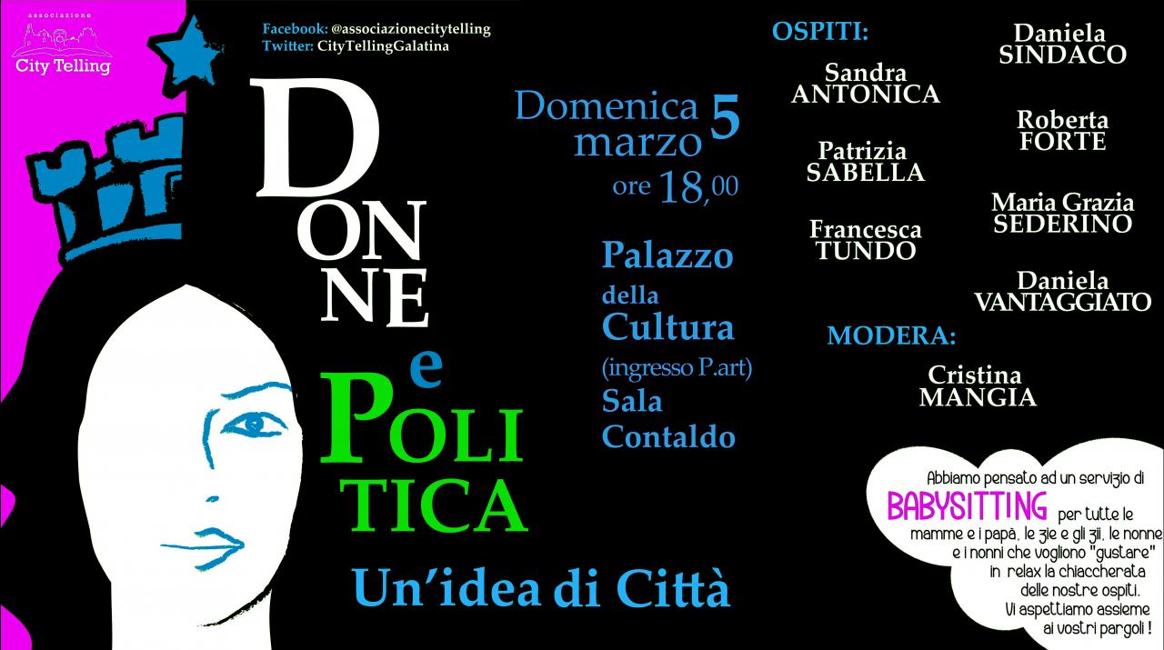 Donne che si “sporcano le mani” con la politica