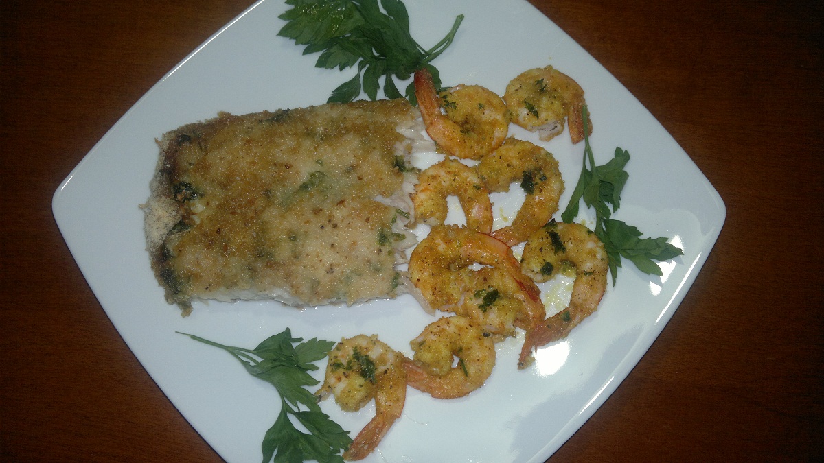 Pesce gratinato Pesce gratinato