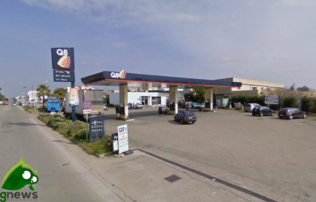 Rapina al bar della Q8 sulla via per Lecce