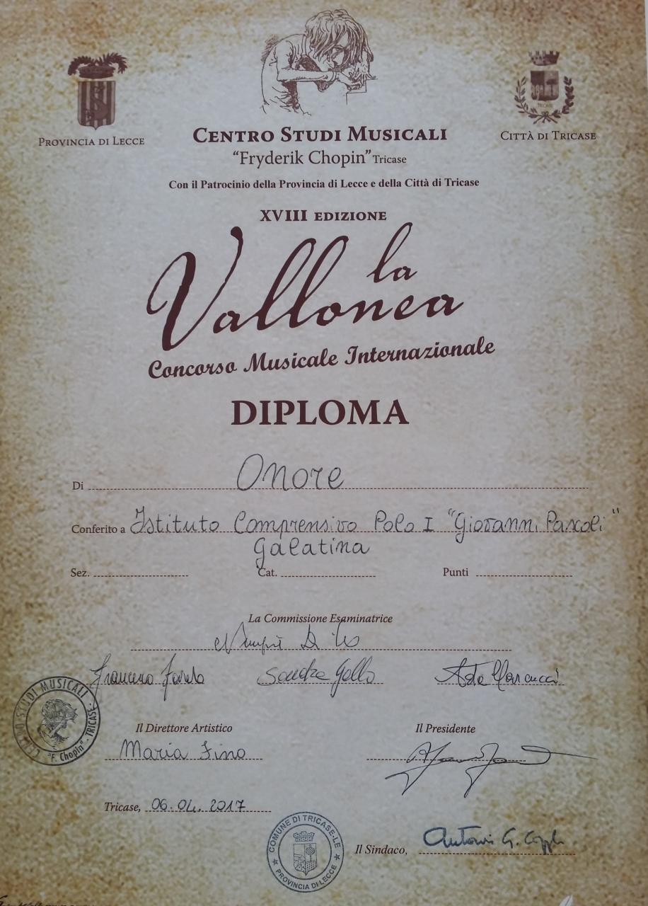 L'orchestra della &quot;Pascoli&quot; si fa onore a Tricase