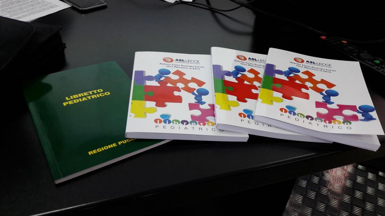 Il nuovo libretto pediatrico di Asl Lecce
