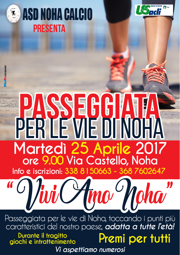 Nel giorno della Liberazione una passeggiata a Noha Nel giorno della Liberazione una passeggiata a Noha