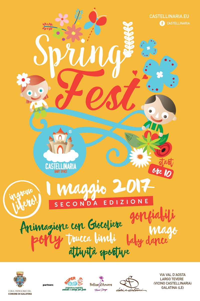 Spring Fest, il primo maggio si gioca e ci si diverte insieme