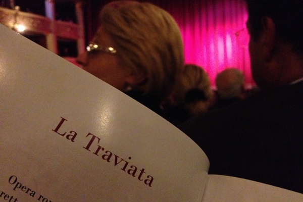 Violetta e Alfredo, amore e passione