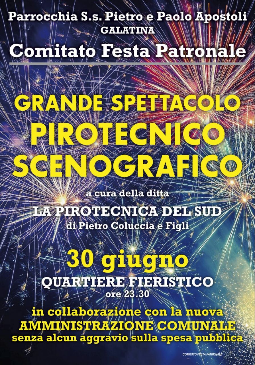 Ci saranno anche i fuochi d'artificio Ci saranno anche i fuochi d'artificio