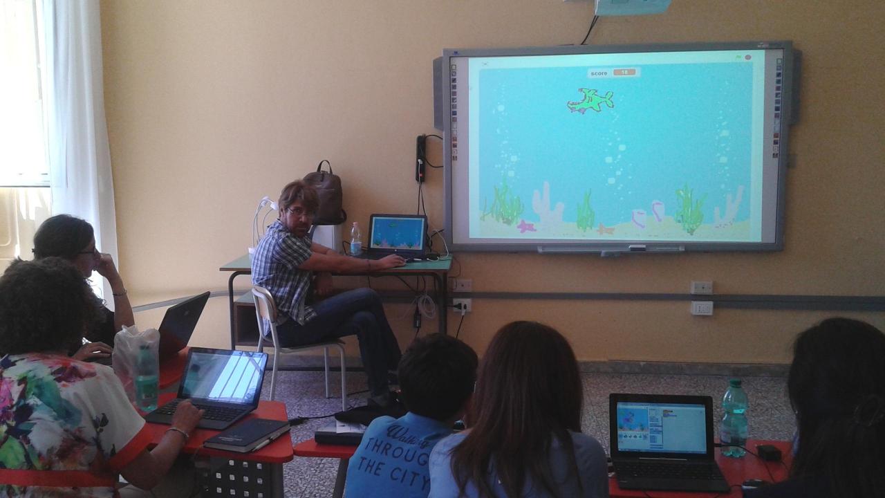 Insegnanti a scuola di Coding