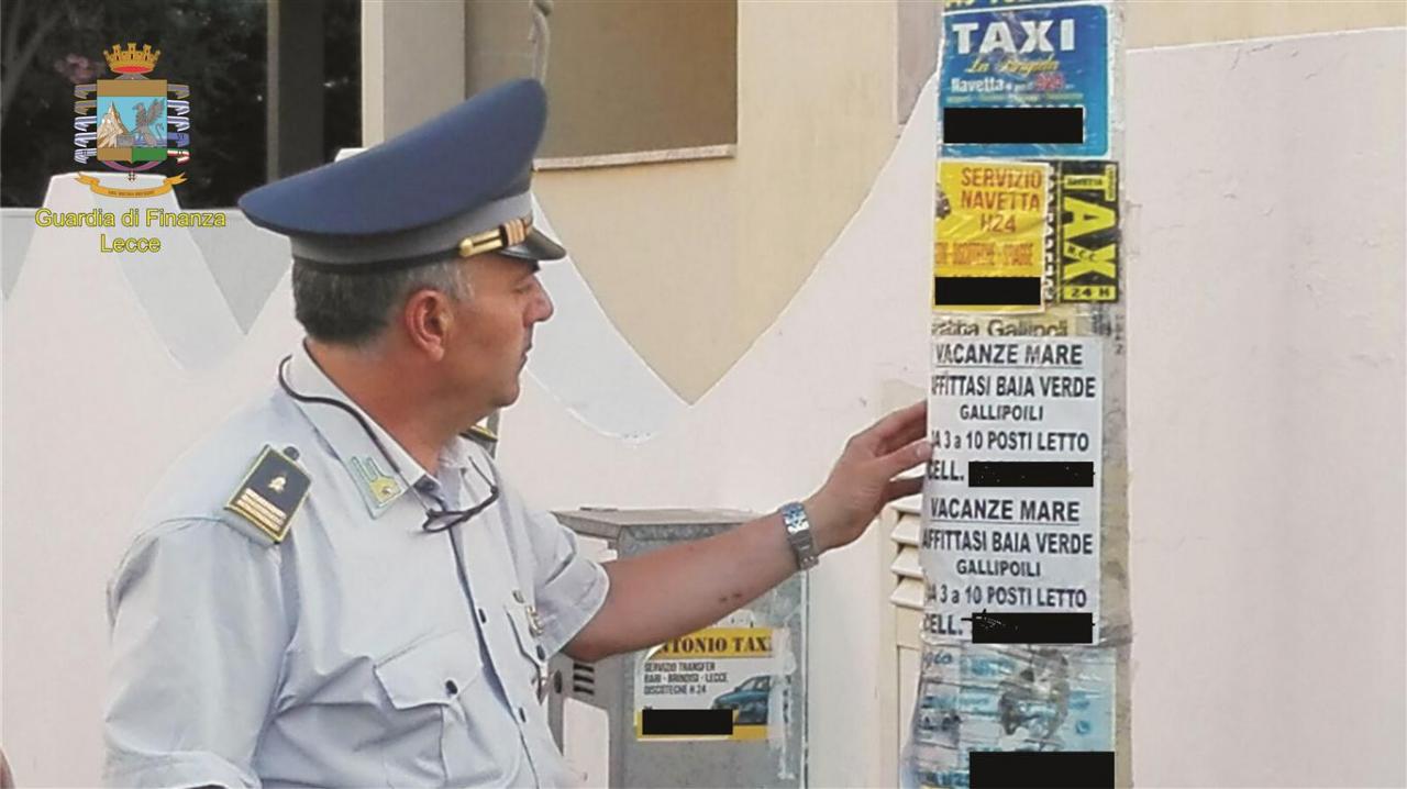 Intervento della Guardia di Finanza contro gli affitti in nero Intervento della Guardia di Finanza contro gli affitti in nero