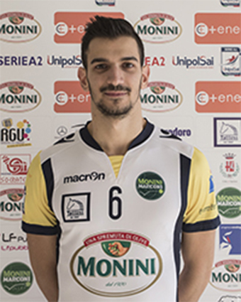 Gianluca Iaccarino completa il sestetto dell'Olimpia SBV Galatina Gianluca Iaccarino completa il sestetto dell'Olimpia SBV Galatina