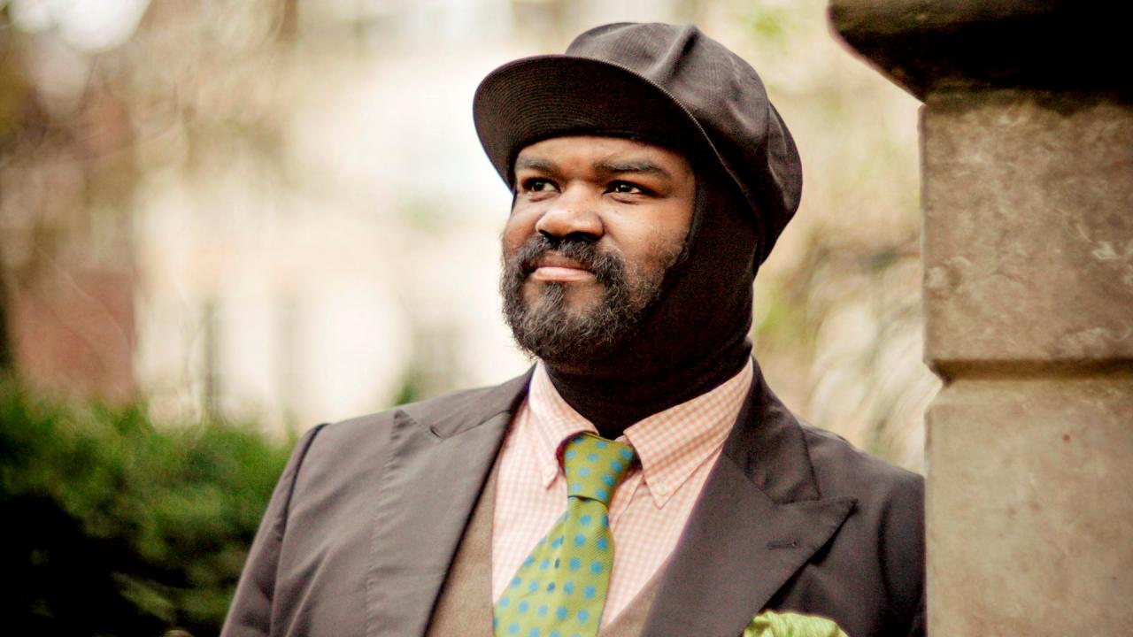 Gregory Porter sul palco del concertone