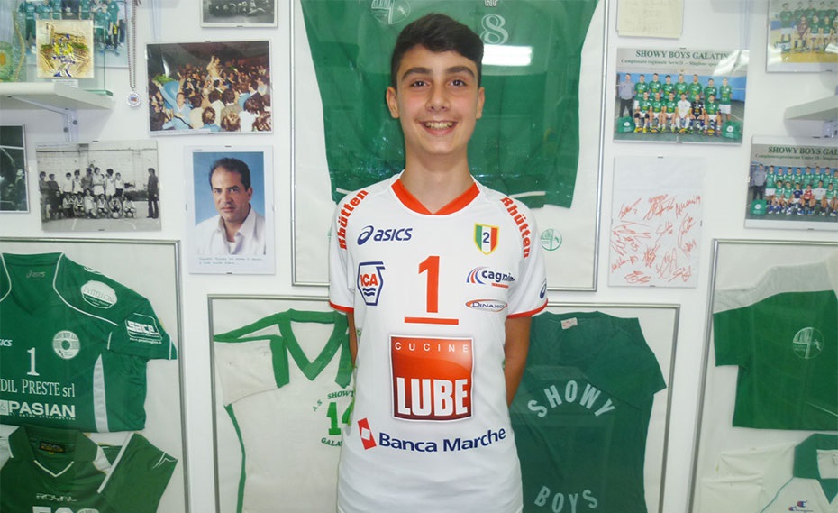 Francesco Carcagnì dalla Showy alla Lube Volley Civitanova Francesco Carcagnì dalla Showy alla Lube Volley Civitanova