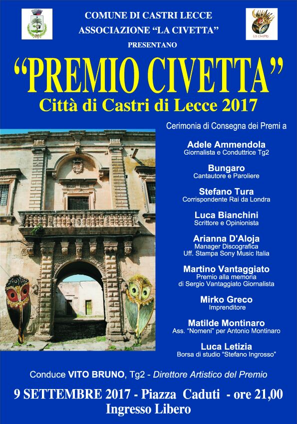 A Castrì il &quot;Premio Civetta&quot;