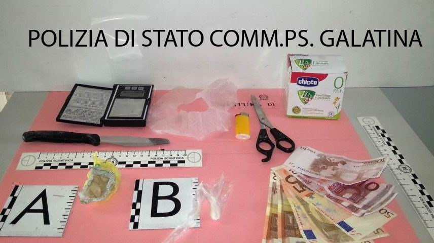 Pedinato e arrestato presunto spacciatore