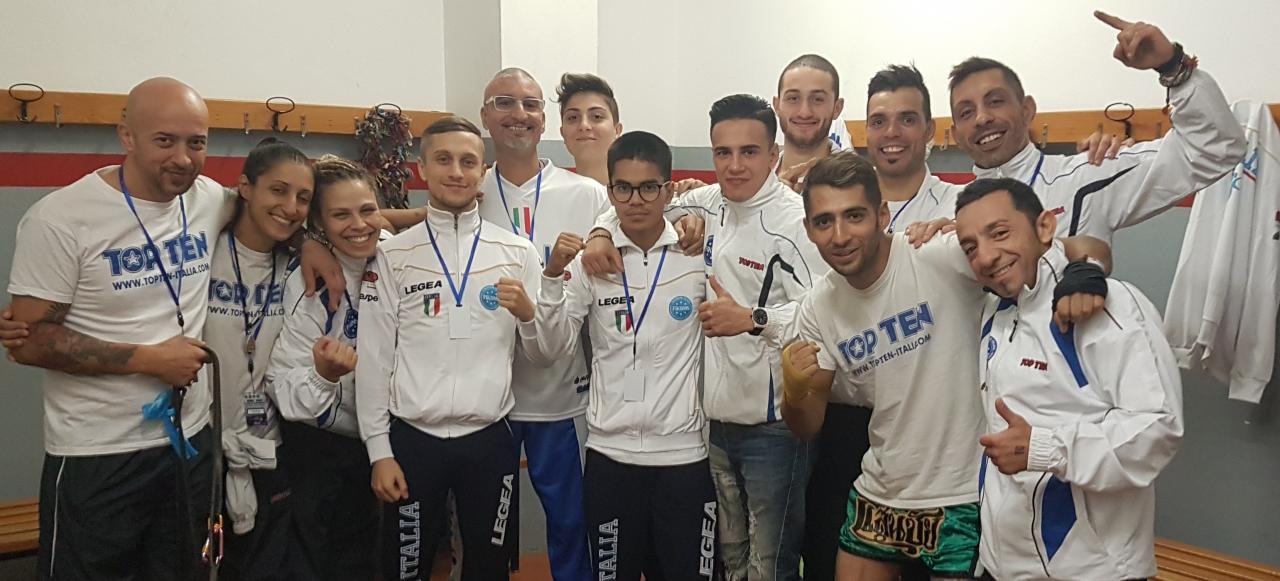Lisi e Coluccia medaglie d'argento al Campionato Europeo WMO di Boxe Tailandese