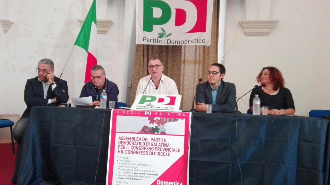 Andrea Coccioli è il nuovo segretario del circolo Pd di Galatina