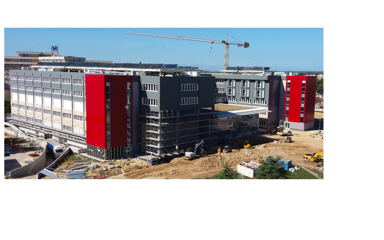 Verso il completamento il Dipartimento Emergenza e Accettazione del Fazzi