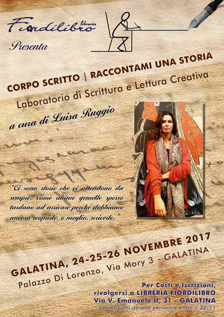 "Corpo Scritto | Raccontami una storia" "Corpo Scritto | Raccontami una storia"