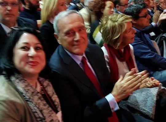 Liberi e uguali, Daniela Sindaco con il presidente del Senato