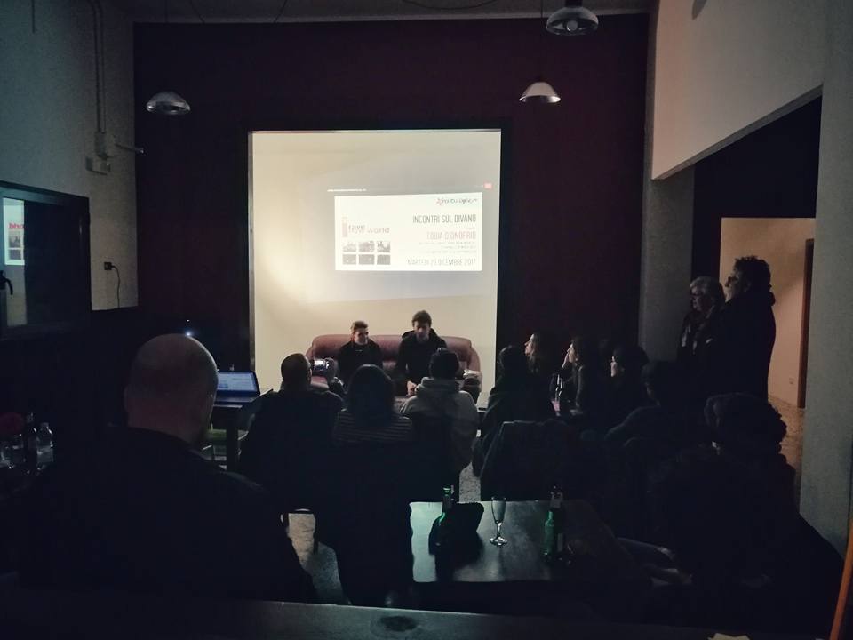 Georgeanne Kalweit  al circolo Arci Eutopia di Galatina