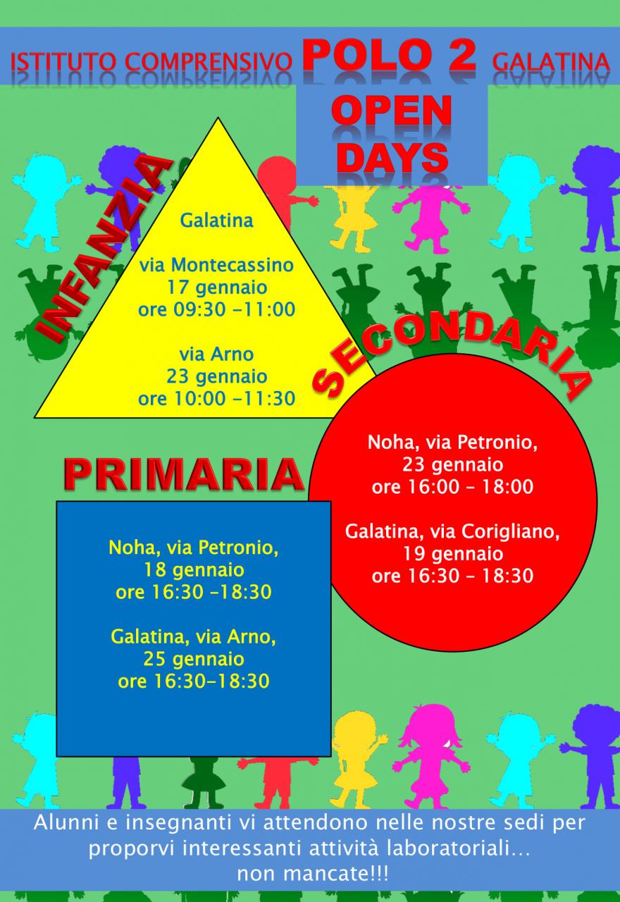 La Festa dell'Accoglienza al Polo 2 di Galatina