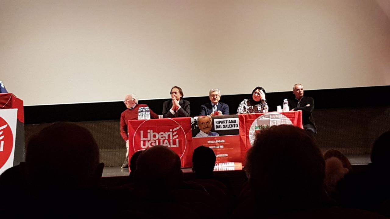 &quot;Non sono qui contro nessuno, sono candidato per il Salento”