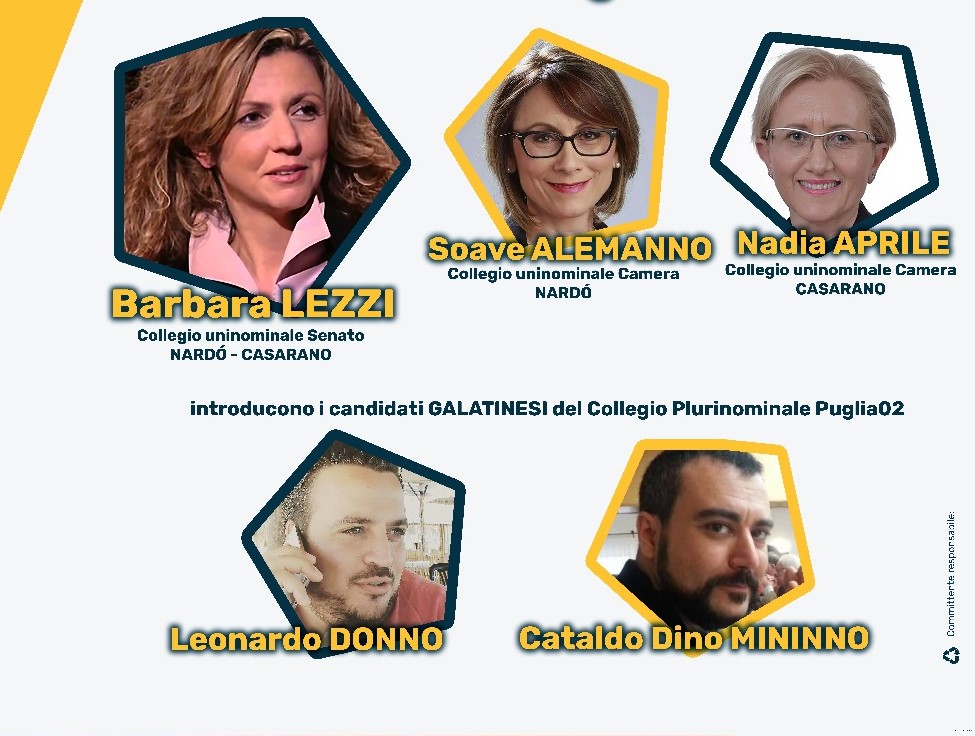 Il M5S presenta i suoi candidati