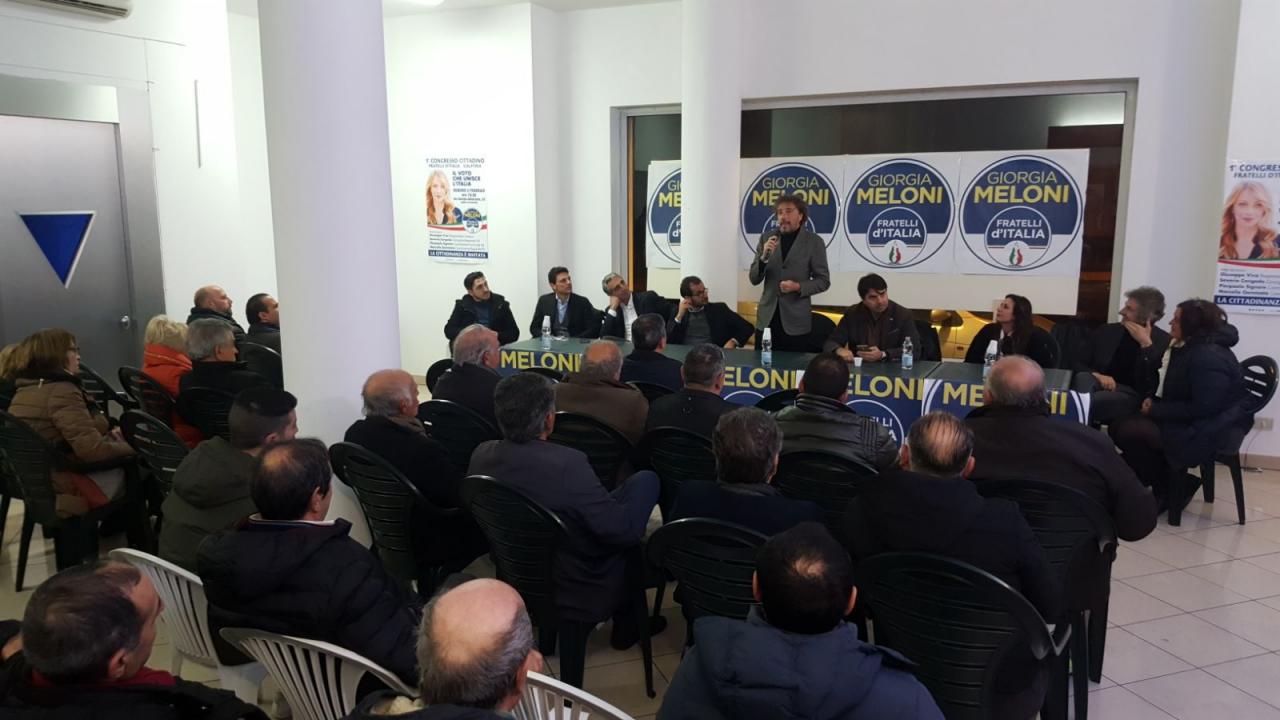 Primo congresso galatinese di FdI Primo congresso galatinese di FdI