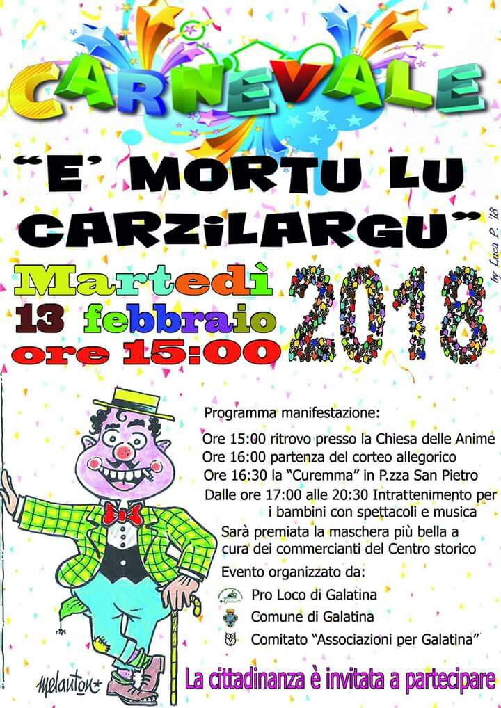 "È mortu lu carzilargu"