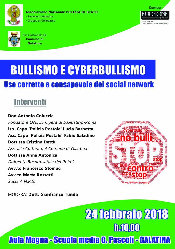 Cosimo Loré a Galatina per presentare &quot;Società, Diritto, Crimine&quot;