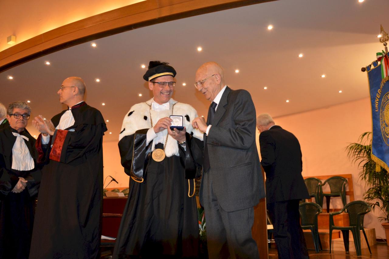 Sabino Cassese all'apertura dell'anno accademico di Unisalento