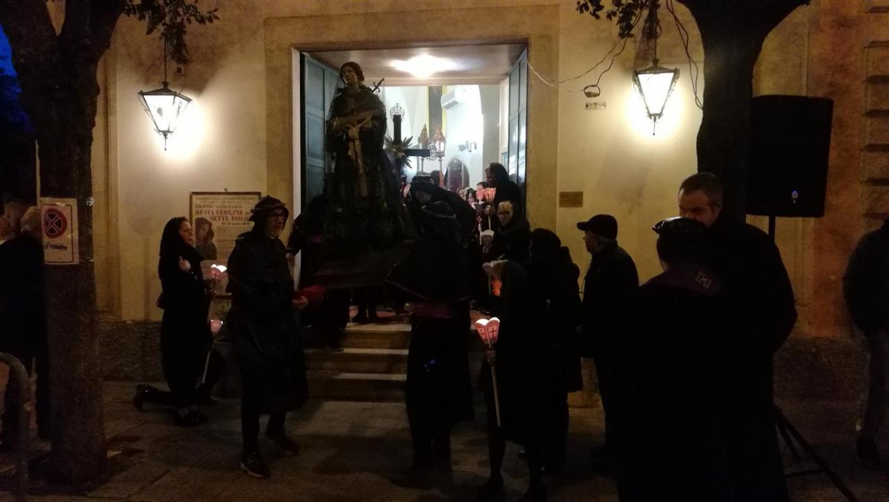 La processione della Desolata e del Cristo Morto