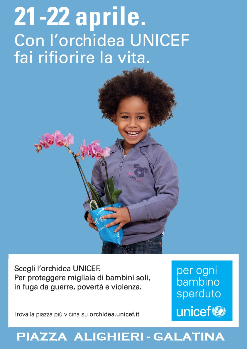 “L’Orchidea dell’UNICEF per i bambini”