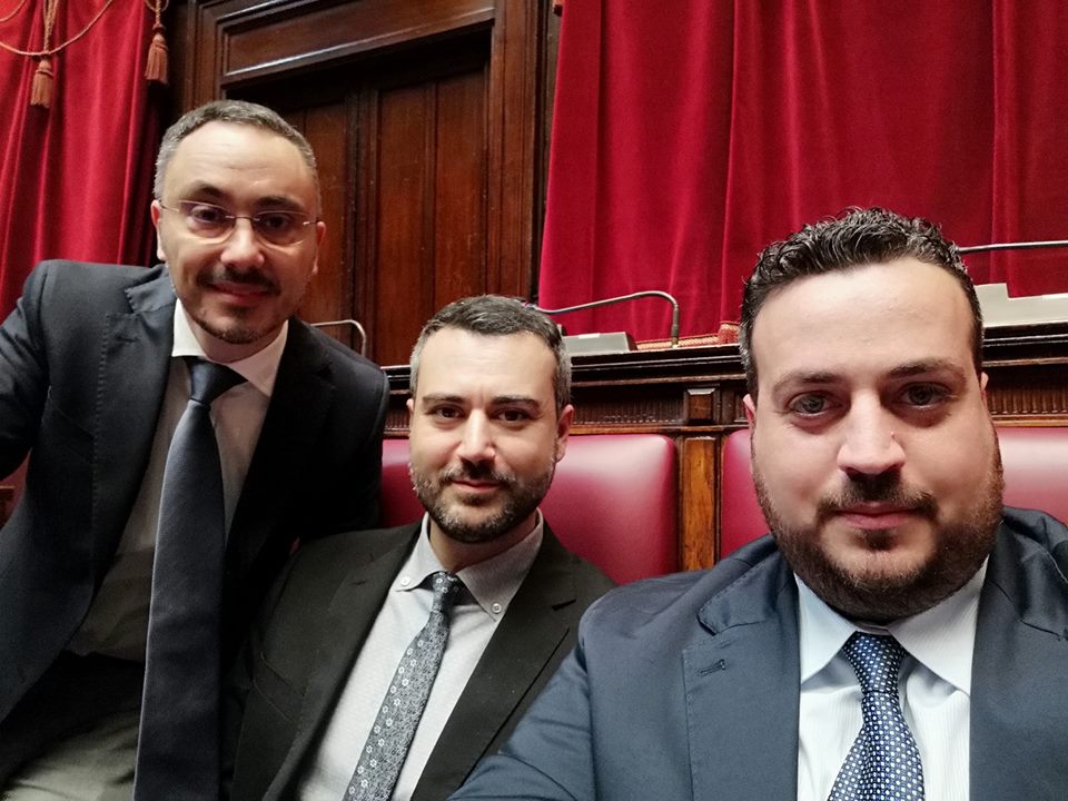 Parlamentari del M5S in visita al cantiere TAP Parlamentari del M5S in visita al cantiere TAP