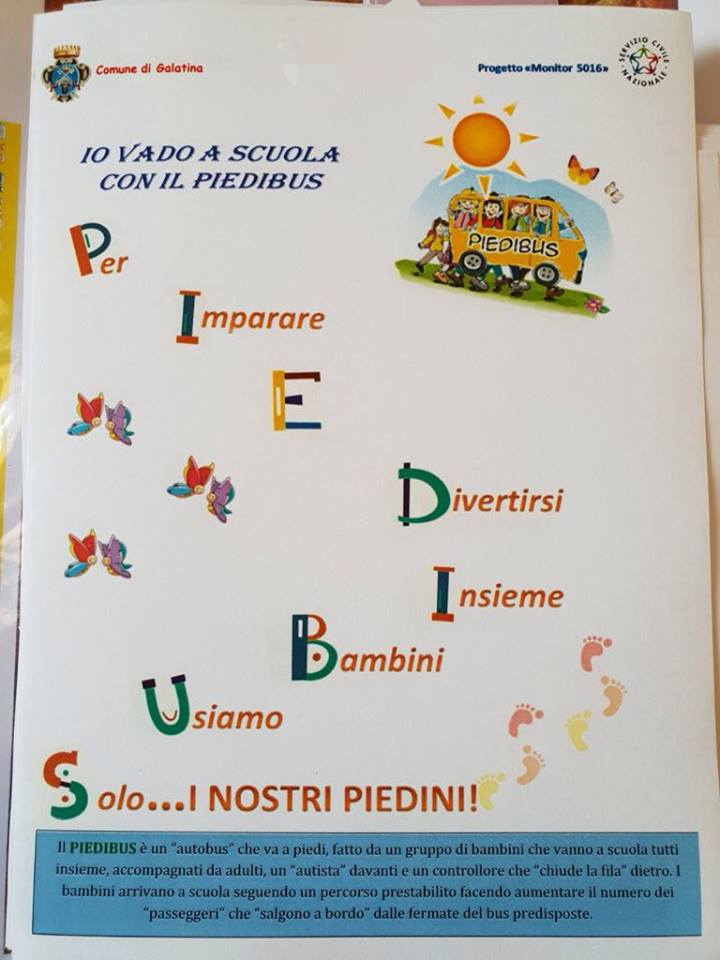 A Galatina parte il Piedibus A Galatina parte il Piedibus