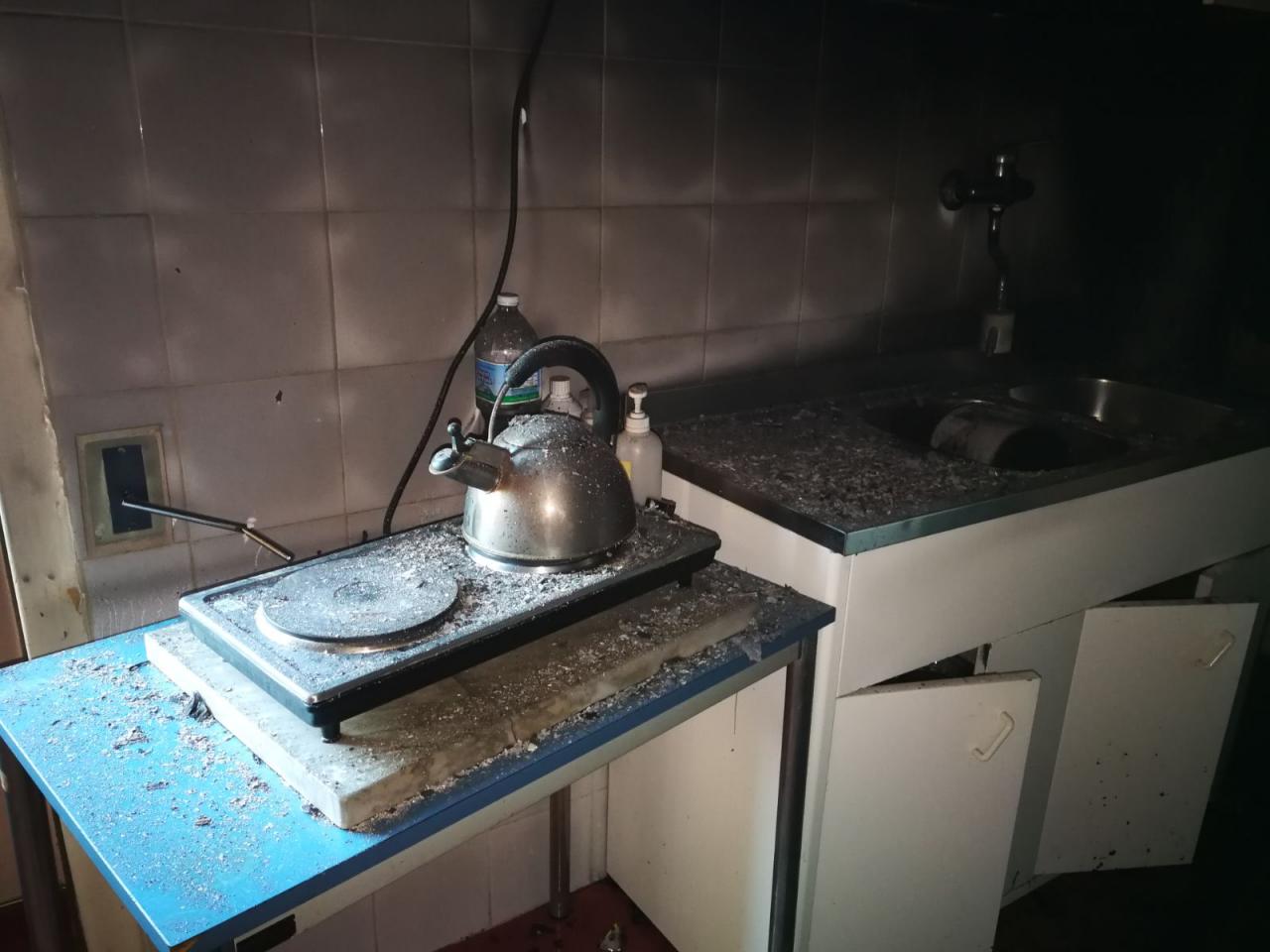 Aperta inchiesta interna per il principio d'incendio nell'Ospedale di Galatina