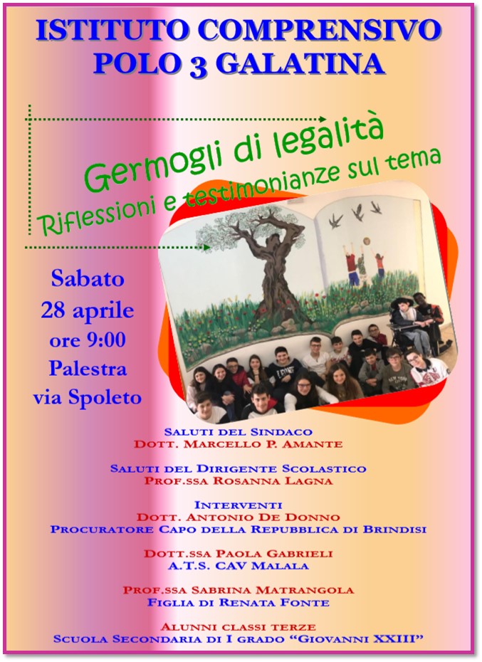 “Germogli di Legalità" “Germogli di Legalità"