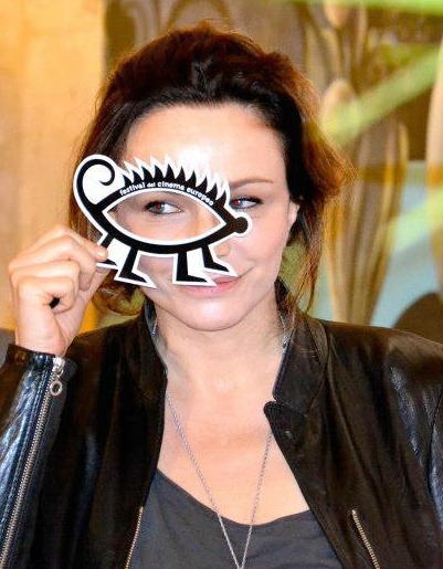 Il fascino di Francesca Neri al Festival del Cinema Europeo