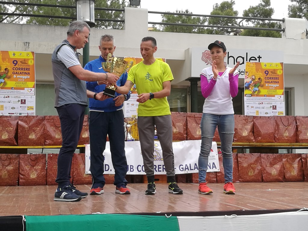 Gianmarco Buttazzo ed Emanuela Gemma vincono la nona 'Correre Galatina'