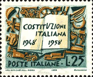 La storia d'Italia dalla Costituzione ad oggi attraverso i francobolli, una mostra filatelica a Galatina